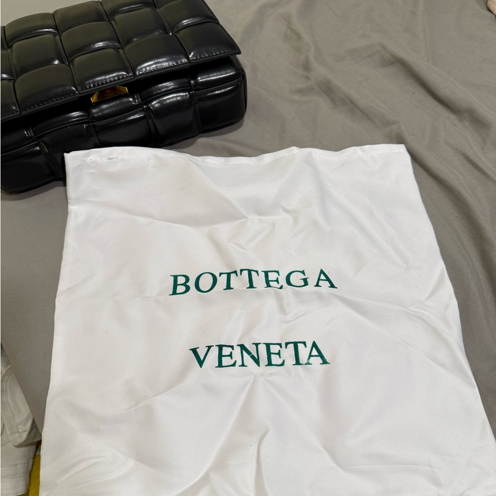 Bottega Veneta Black Quilted Bag
